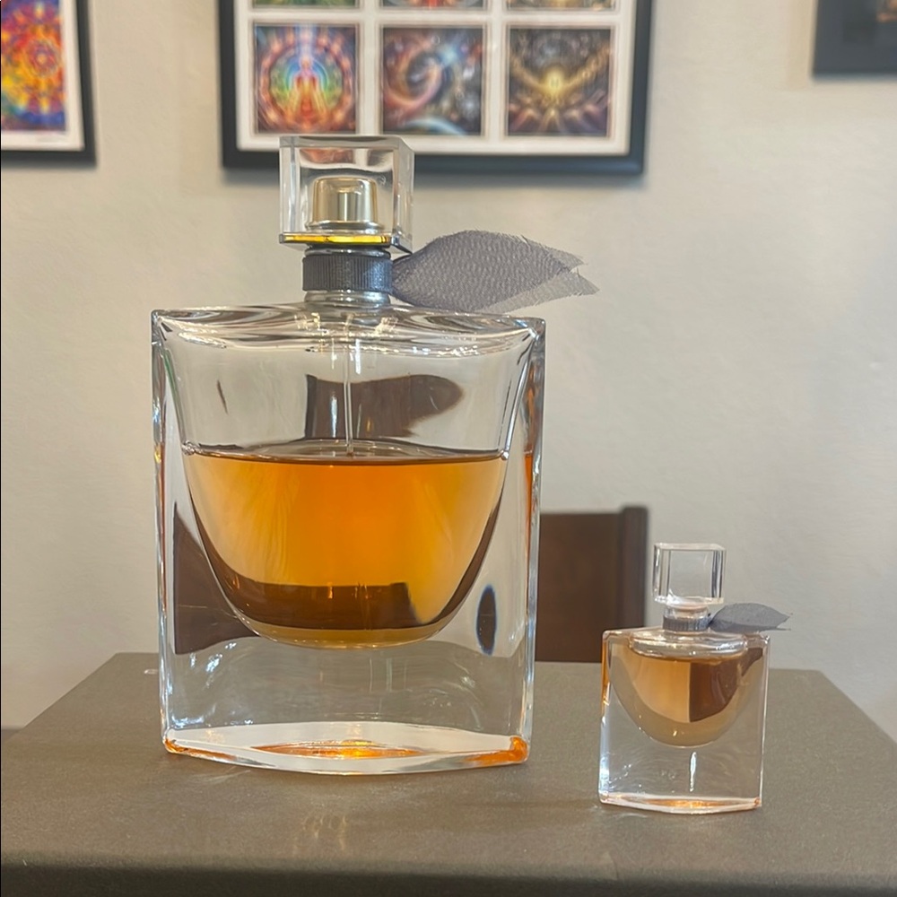 Chic Glass Perfume Bottle Duo